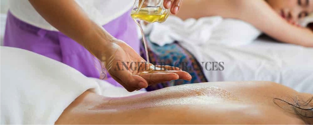 Aromaterapia pura Aceite de masaje de energía renovada